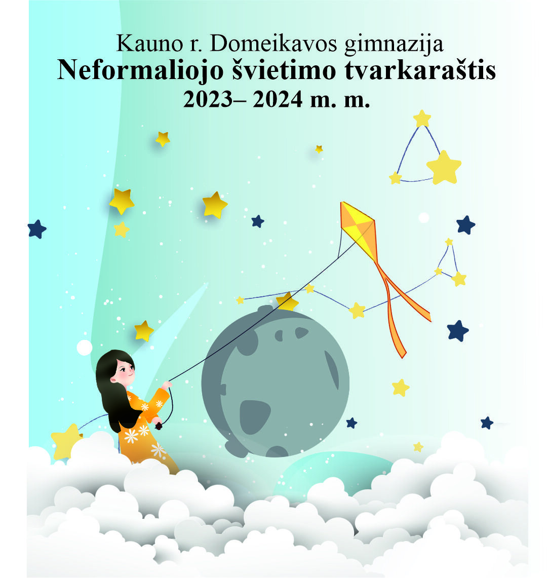 Atnaujintas neformaliojo švietimo tvarkaraštis 2022-2023 m.m.